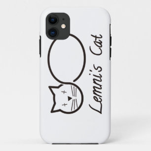 lemniscate de lemni de kat iPhone 11 hoesje