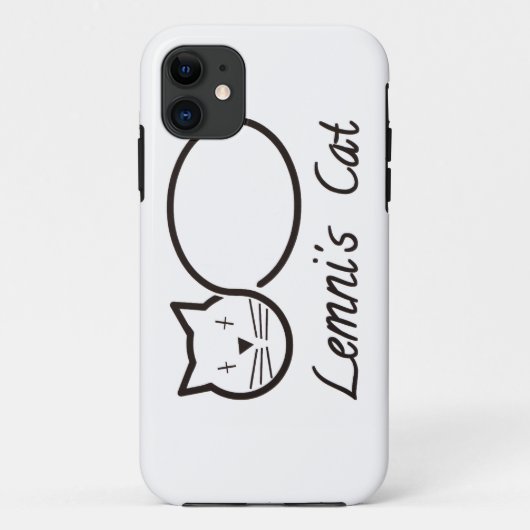 lemniscate de lemni de kat Case-Mate iPhone case (Achterkant)