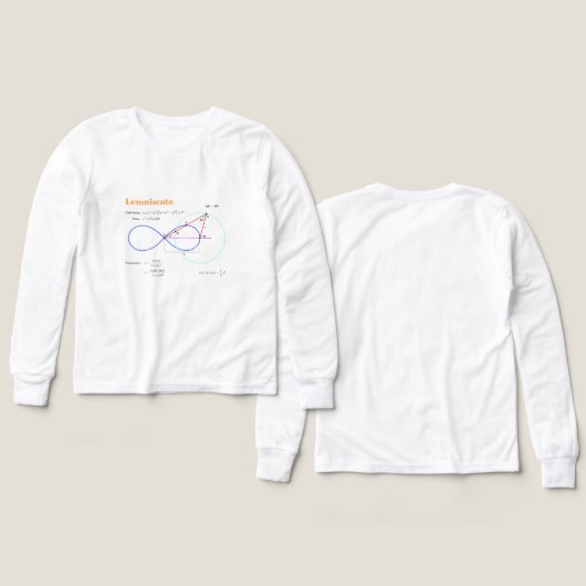 Lemniscate Elegance (Voorkant /achterkant)