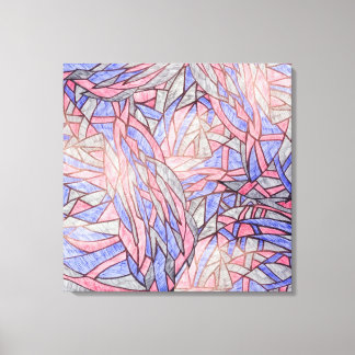 Lemohaco abstracte kunst canvas  afdruk