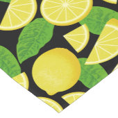 Lemon-achtergrond Korte Tafelloper (Hoek)