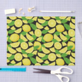 Lemon-achtergrond Tissuepapier (Craft)