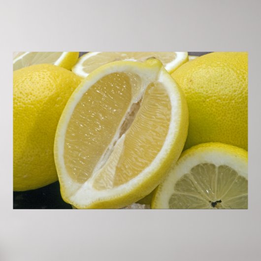 Lemon Afbeelding Poster (Voorkant)