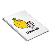 Lemon-aid Grappige Eerste Hulp Citroen Woordgrap  Notitieboek (Rechterzijde)