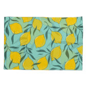 Lemon Art Mode Abstract Naadloos Kussensloop (Achterkant)