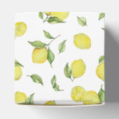 Lemon Baby shower Dank u Bedankdoosjes (Bovenkant)