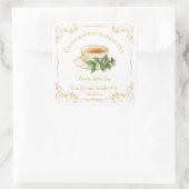  Lemon Balm Tea Square Label (Tas)