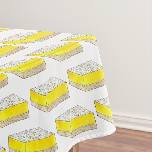 Lemon Bars Squares Bake Sale Cookie Swap Pastry Tafelkleed (Voorbeeld)