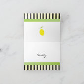 Lemon Bicycle Kaart (Binnen)