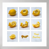 Lemon - Blijf glimlachen Poster (Voorkant)