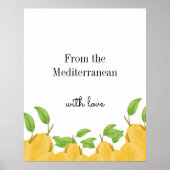 Lemon Bloom Collection  Poster (Voorkant)