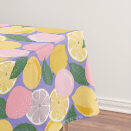 Lemon blooms schort koffie mok inpakpapier tafelkleed