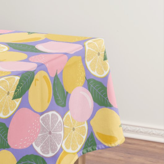 Lemon blooms schort koffie mok inpakpapier tafelkleed (Voorbeeld)