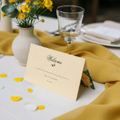 Lemon Blossom Floral Tree Elegant Yellow Wedding