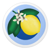 Lemon Blossom Keramische Knop (Voorkant)