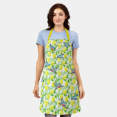 Lemon & Bluebird  Pattern  Geel Schort (Gedragen)
