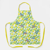 Lemon & Bluebird  Pattern  Geel Schort (Voorkant)