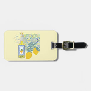 Lemon Boerderij Retro Bagagelabel