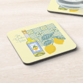 Lemon Boerderij Retro Bier Onderzetter (Linkerzijde)