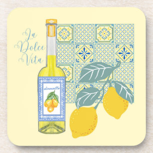 Lemon Boerderij Retro Bier Onderzetter