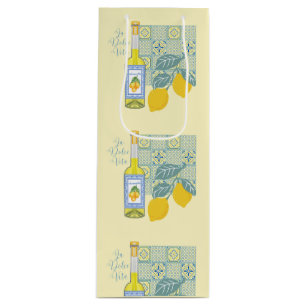 Lemon Boerderij Retro Wijn Cadeautas