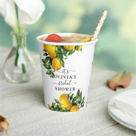 Lemon Boho Vrijgezellenfeest Papupups Papieren Bekers