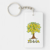 Lemon-boom Sleutelhanger (Voorkant)