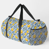 Lemon Botanical Blue and Yellow Summer Print Plunjezak (Rechterhoek)