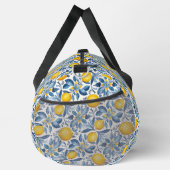 Lemon Botanical Blue and Yellow Summer Print Plunjezak (Rechts)