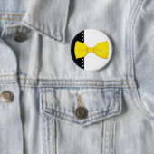 Lemon Bowtie Button (In situ)