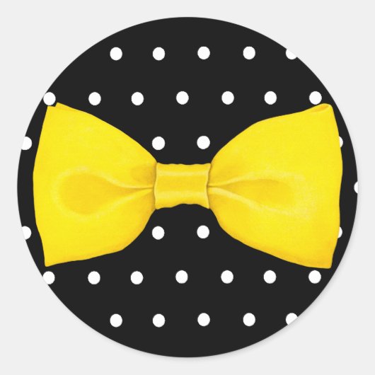 Lemon Bowtie Sticker (Voorkant)