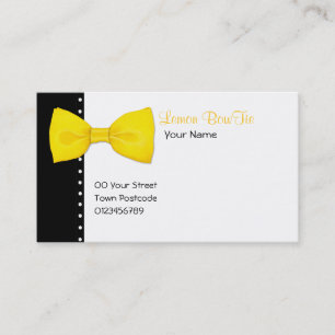 Lemon BowTie Visitekaartje