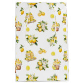 Lemon Branch Mediterranean Summer  Medium Cadeauzakje (Voorkant)