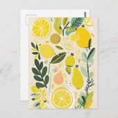 Lemon Briefkaart (Voorkant / Achterkant)