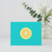 lemon briefkaart (Staand voorkant)