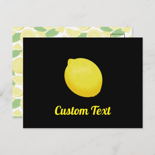 Lemon Briefkaart (Voorkant / Achterkant)