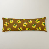 Lemon Brown Lichaamskussen (Achterkant)