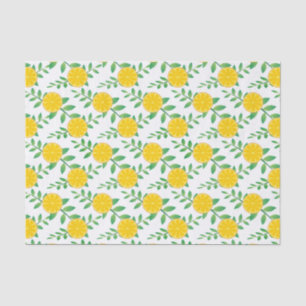 Lemon Bunch Fruit Pattern Decoupage Tissuepapier