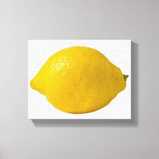 Lemon Canvas Afdruk