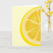 Lemon Card Kaart (Gele Bloem)