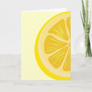 Lemon Card Kaart