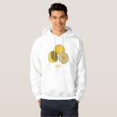 Lemon cartoon illustratie hoodie (Voorkant volledig)