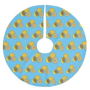 Lemon cartoon illustratie kerstboom rok
