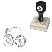 Lemon cartoon illustratie 	rubberstempel (Gestempeld)