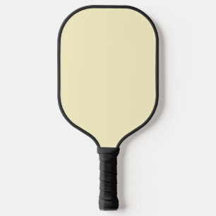 Lemon Chiffon Solid Color Pickleball Paddle