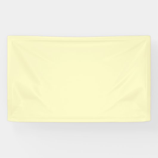 Lemon Chiffon Solid Color Spandoek (Horizontaal)
