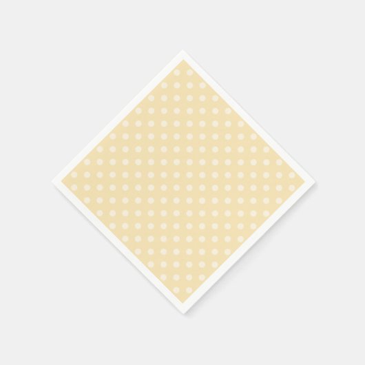 Lemon chiffon yellow polka dots aangepaste luiers servetten (Hoek)