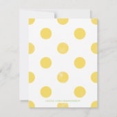 Lemon Children's Stationery Note Kaart (Achterkant)