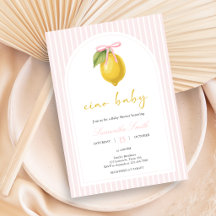 Lemon Ciao Baby Shower