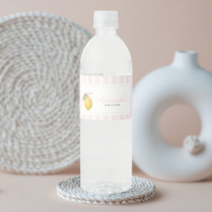 Lemon Ciao Baby Shower Waterfles Etiket